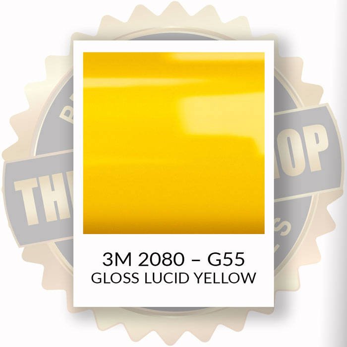Rolka | 3M seria 2080 – Gloss Lucid Yellow (G55)